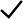 checkmark